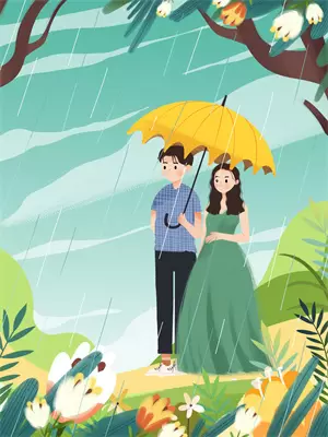 丈夫把油漆涂在妻子身上